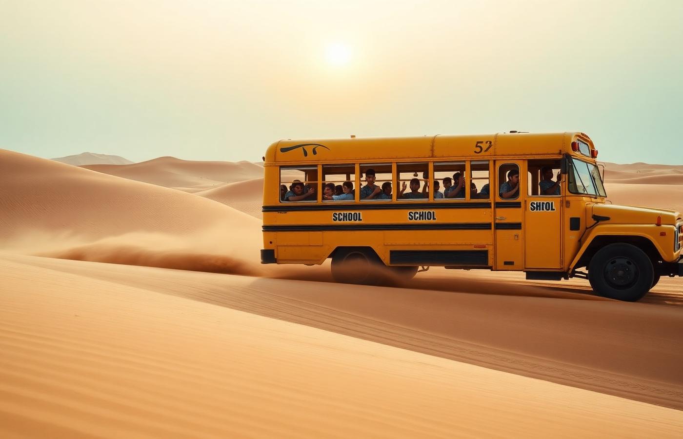 Free Transport Across the Desert